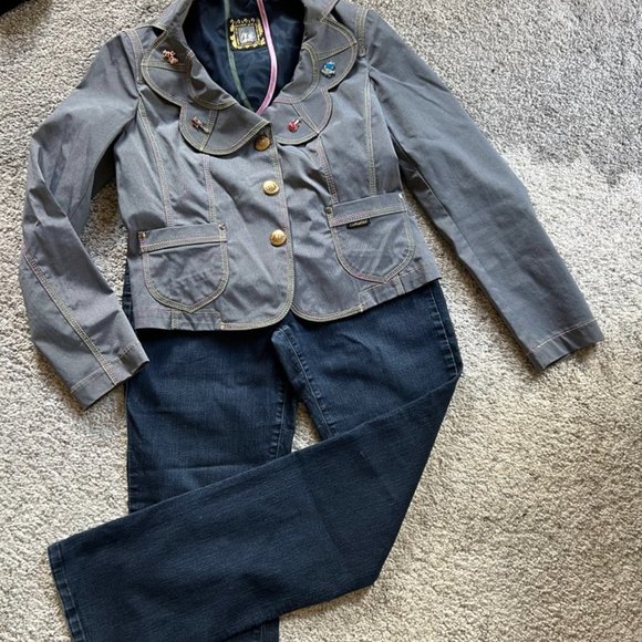 original brillant blue jacket - Picture 10 of 16